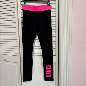 Girls size 12 Justice Dance Leggings